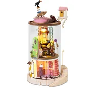 Modele do sklejania - Samotny Sąsiad. Składany model LED w akrylowej tubie Nice-idea.pl - miniaturka - grafika 1