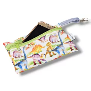 Etui na klucze etui na telefon saszetka portfelik dinozaury - Etui na klucze - miniaturka - grafika 1