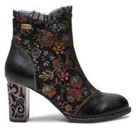 Botki damskie - Botki Laura Vita Ledao 14 Czarny - miniaturka - grafika 1