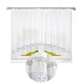 Firany - Firana Gotowa Virginia Cyrkonie 500x165 Woal 5 m - miniaturka - grafika 1