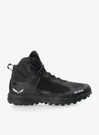 Buty trekkingowe damskie - Buty turystyczne damskie Salewa Pedroc Pro Mid PTX - black/black - miniaturka - grafika 1