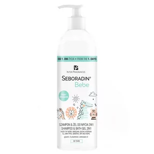 Inter Fragrances Szampon & żel do mycia dla dzieci 2w1 Bebe 500 ml - Kosmetyki kąpielowe dla dzieci - miniaturka - grafika 1