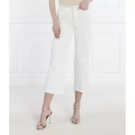 Spodnie damskie - Michael Kors Jeansy FRAYED WB CROP FLARE | Cropped Fit - miniaturka - grafika 1