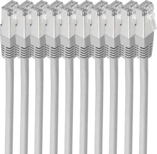 shiverpeaks BS75711-H0.25-SET10 Kabel sieciowy szary 0,25 m Cat6 S/FTP (S-STP) (BS75711-H0.25-SET10) - Kable miedziane - miniaturka - grafika 1