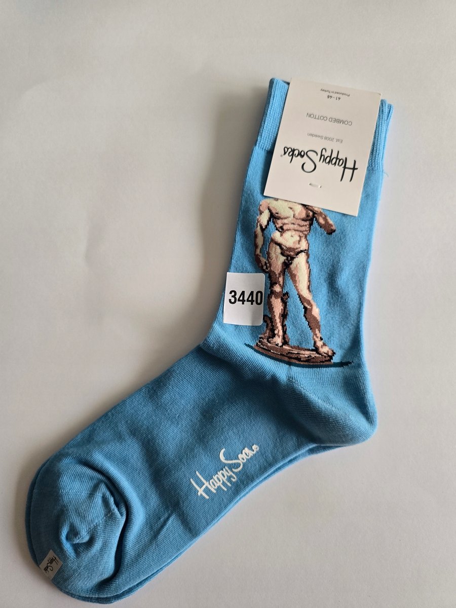 Kolorowe skarpety Happy Socks unisex rozmiar 41-46 (3440)