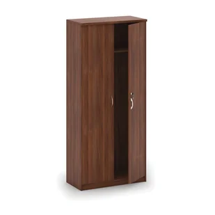 B2B Partner Szafa szatniowa Mirelli A+ z wysuwanym wieszakiem, 800 x 400 x 1800 mm, orzech CF-CB03, CSS-881 - Szafy biurowe - miniaturka - grafika 1