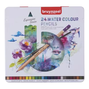 Bruynzeel 7735 m24  majsterkowania i malowania  Expression Aquarel 24 sztuk 7735M24 - Pozostałe akcesoria dla plastyków - miniaturka - grafika 1