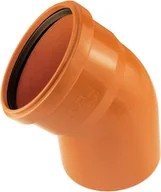 Akcesoria hydrauliczne - Kolano PP 250/45 SN8 do kanalizacji zewnętrznej - miniaturka - grafika 1