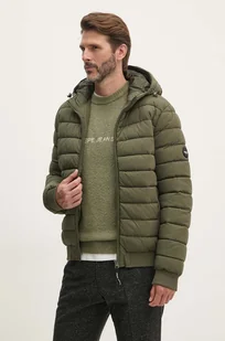Pepe Jeans kurtka TOMEK męska kolor zielony zimowa PM403026 - Kurtki męskie - miniaturka - grafika 1