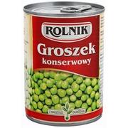 Warzywa w marynacie - Rolnik Groszek konserwowy 400 ml - miniaturka - grafika 1