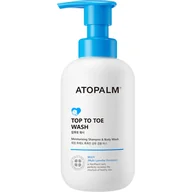 Kosmetyki kąpielowe dla dzieci - Atopalm Top to Toe Wash, Delikatny żel myjący dla wrażliwej skóry dzieci i niemowląt - miniaturka - grafika 1