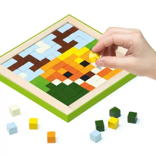 CUBIKA mozaika Pixel III Zwierzątka 14897 250 elementów - Zabawki kreatywne - miniaturka - grafika 1