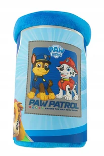 Wygodny i ciepły koc Flanelowy - Psi Patrol rozmier 130x160 cm - oryginalny - Koce i narzuty dla dzieci - miniaturka - grafika 1