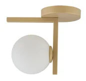 Lampy sufitowe - Sigma 33336 Nowoczesna lampa sufitowa ANDY złota OP.OŚW. 1PŁ 33336 - miniaturka - grafika 1