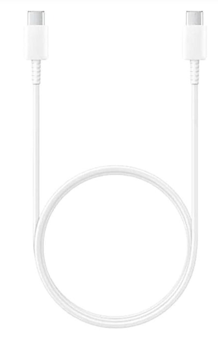 Kabel do transmisji danych Samsung EP-DA705BWE, USB-C, długość 1 m, biały, (luzem)
