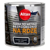 Emalie - ALTAX Farba do metalu czarny półmat 250 ml - miniaturka - grafika 1