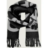 Apaszki i szaliki damskie - Karl Lagerfeld Wełniany szal K/essential - miniaturka - grafika 1