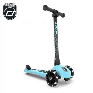 Scootandride Highwaykick LED Blueberry kolekcja Icecream 2020 - Hulajnogi - miniaturka - grafika 1