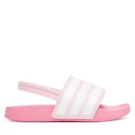 Buty dla dziewczynek - Sandały adidas adilette Estrap JR5331 Różowy - miniaturka - grafika 1