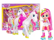Lalki dla dziewczynek - Lalka Cry Babies Bff Lalka Dreamy I Interaktywny Jednorożec konik zestaw - miniaturka - grafika 1