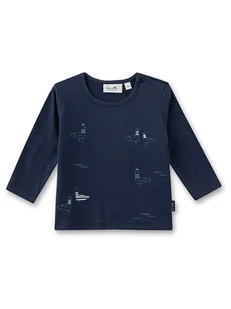 Sanetta Kidswear Koszulka w kolorze granatowym - Kaftaniki dla niemowląt - miniaturka - grafika 1
