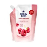 Mydła - Fresh ORKLA Family Mydło Kremowa Malina Zapas 750ml - miniaturka - grafika 1