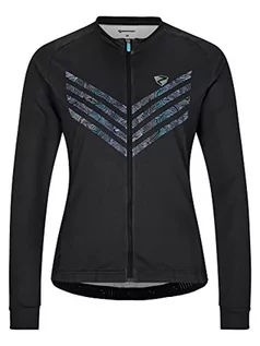 Koszulki i topy damskie - Ziener Narla damska koszulka rowerowa/trykot rowerowy – rower górski, rower wyścigowy – oddychająca, szybkoschnąca, elastyczna, z długim rękawem (1 opakowanie) - grafika 1