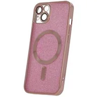 Etui i futerały do telefonów - Obudowa dla telefonów komórkowych CPA Mag Glitter Chrome na Apple iPhone 13 (GSM172626) Różowy - miniaturka - grafika 1