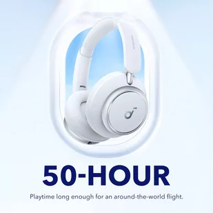 Anker Soundcore Space Q45 ANC Białe - Słuchawki - miniaturka - grafika 2