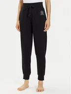 Spodnie sportowe damskie - Emporio Armani Underwear Spodnie dresowe 164842 4R276 00020 Czarny Relaxed Fit - miniaturka - grafika 1