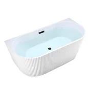 Wanny - Wanna wolnostojąca przyścienna korek czarny 170 cm Carlo Led Hydrosan - miniaturka - grafika 1