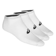 Skarpetki damskie - Asics, Skarpety sportowe, 3-pack Ped 155206 0001, biały, rozmiar 43/46 - miniaturka - grafika 1