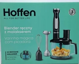 Blender ręczny Hoffen HB-3390 1000 W czarny - Blendery ręczne - miniaturka - grafika 1