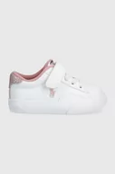 Buty dla dziewczynek - Polo Ralph Lauren sneakersy dziecięce kolor biały - miniaturka - grafika 1