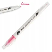 Kredki, ołówki, pastele i pisaki - Pisak PENTEL Brush Sign Pen Twin SESW30 karminowy - miniaturka - grafika 1