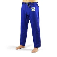 Kimona, stroje i obuwie - Spodnie Ground Game Breaker 2.0 do kimona BJJ niebieskie - miniaturka - grafika 1
