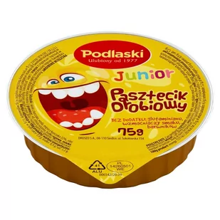Podlaski Junior Pasztecik drobiowy 75 g - Pasztet i przetwory mięsne - miniaturka - grafika 1