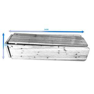 Krzyżowy stół barowy piwny składany - Meble ogrodowe - miniaturka - grafika 18