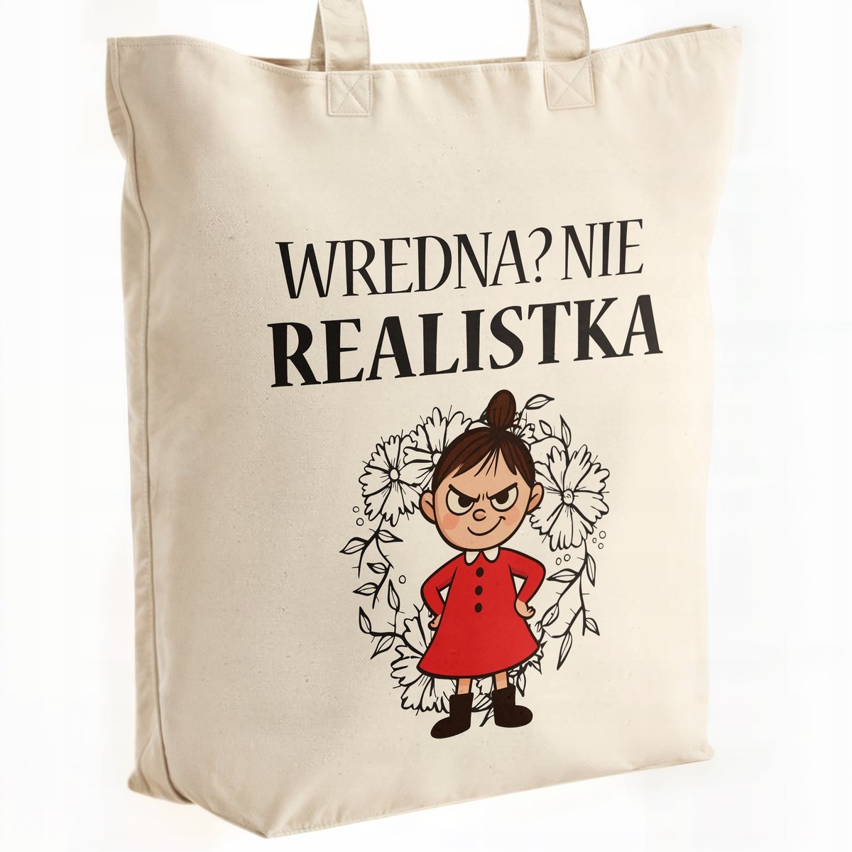 Torba bawełniana premium Dzień Kobiet Prezent Zabawny Upominek