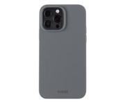 Etui i futerały do telefonów - Holdit Silicone Case iPhone 13 Pro Max Space Gray - miniaturka - grafika 1