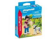 Klocki - Playmobil Mama z dzieckiem i psem 70154 - miniaturka - grafika 1