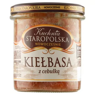 Kuchnia Staropolska Kiełbasa z cebulką 280 g - Pasztet i przetwory mięsne - miniaturka - grafika 1