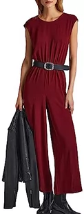 Pepe Jeans Kombinezon damski Fiska, Czerwony (bordowy), XS - Kombinezony - miniaturka - grafika 1