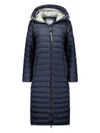Kurtki damskie - Geographical Norway Płaszcz zimowy "Azule" w kolorze granatowym - miniaturka - grafika 1
