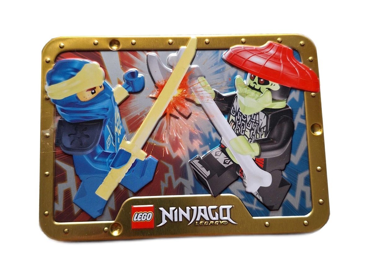 LEGO Ninjago Blister – Jay vs. Bone Hunter #112327 [Metal Box]