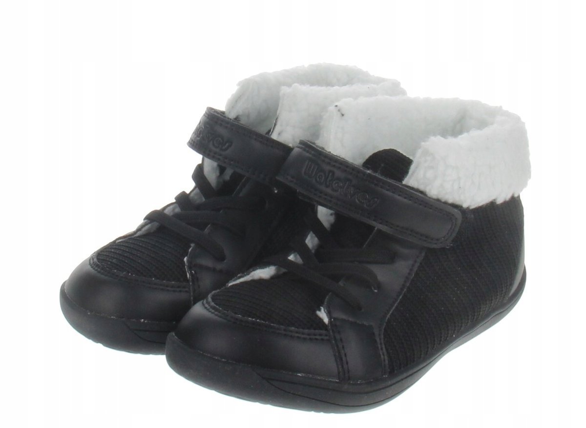 Watelves Dziecięce Buty Czarne Śniegowce Zimowe 31 Jta