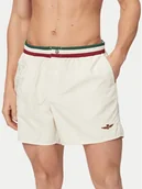 Kąpielówki męskie - Aeronautica Militare Szorty kąpielowe 261BW0233UCT02967 Biały Regular Fit - miniaturka - grafika 1