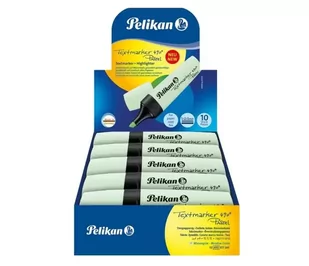 Zakreślacz 490 Pastell zielony (10szt) - PELIKAN - Flamastry - miniaturka - grafika 1