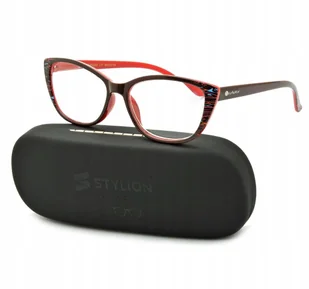 PLUSY Okulary CZYTANIA Korekcyjne Kocie Damskie - Dodatki do strojów karnawałowych - miniaturka - grafika 1