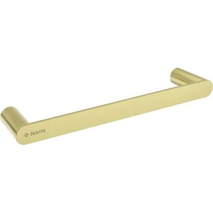 Wieszak ścienny na ręcznik - 30 cm Deante Round złoto szczotkowane ADR_R611 - Wieszaki łazienkowe - miniaturka - grafika 1